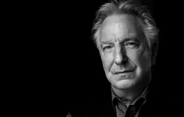 Portrait, actor, Alan Rickman