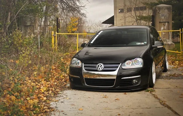 Picture black, volkswagen, black, Golf, golf, Volkswagen, MK5