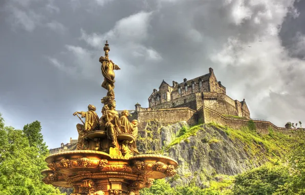 The city, Scotland, Edinburgh