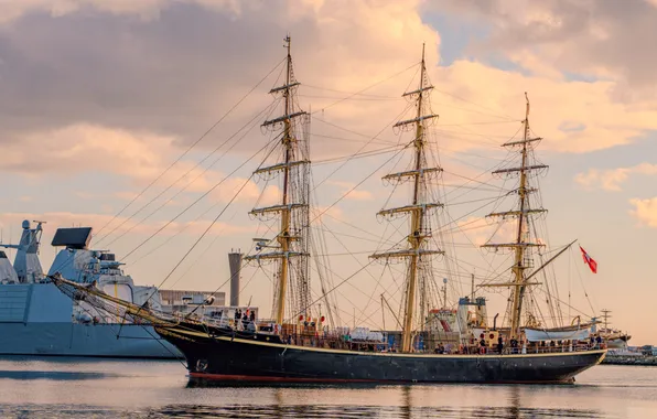 Denmark, training, sailing ship, Georg Stage