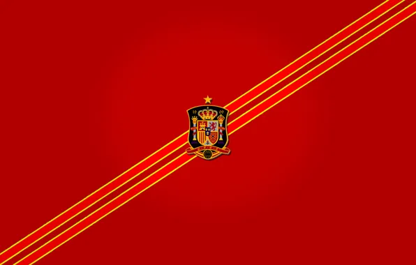 Background, Football, emblem, Spain, spain, football, Red Fury, La Furia Roja