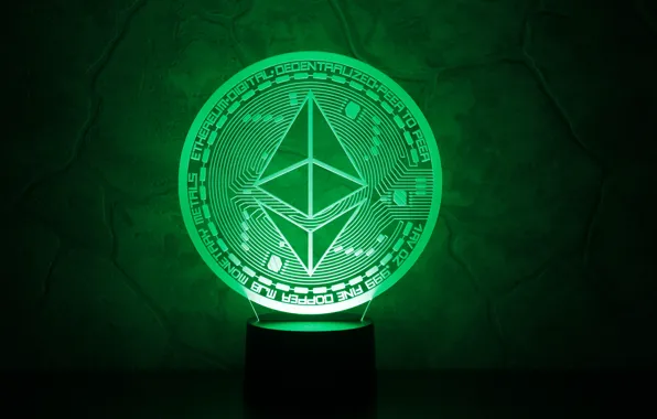Green, the air, cryptocurrency, eth, ethereum