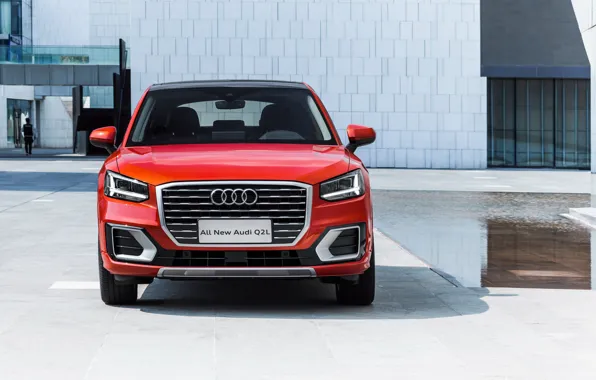 Front view, Quattro, 2018, crossover, 35 TFSI, Audi Q2, Q2L
