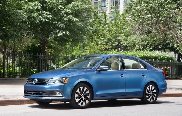 Volkswagen, Jetta, Hybrid, Volkswagen, US-spec, 2014, Type 1B, jet