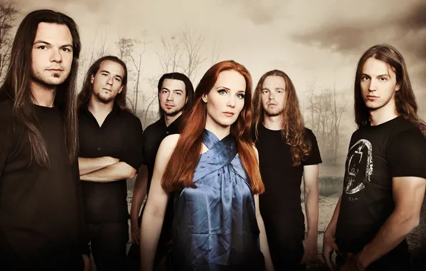 Picture group, metal, metal, gothic, band, sympho, epica, Gothic