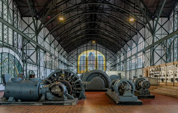 Germany, Museum, mechanisms, Dortmund, Zeche Zollern