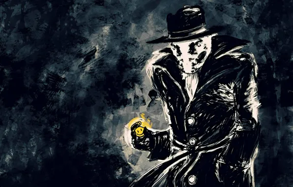 Keepers, Watchmen, Rorschach, smiley, Rorschach, Walter Kovacs