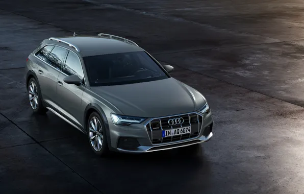 Audi, plate, Quattro, universal, 2019, A6 Allroad