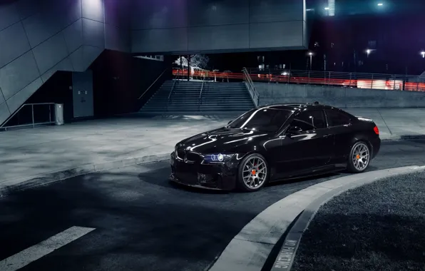 Car, coupe, black, BMW 335i, 1013mm, M Conversion