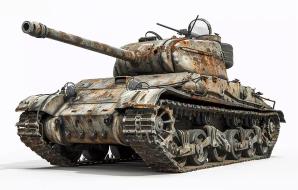 Trunk, Tank, Digital art, Light background, AI art, The Art of Artificial Intelligence, Neural network