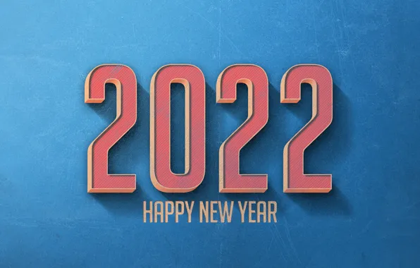 Winter, background, figures, New year, new year, decor, 2022