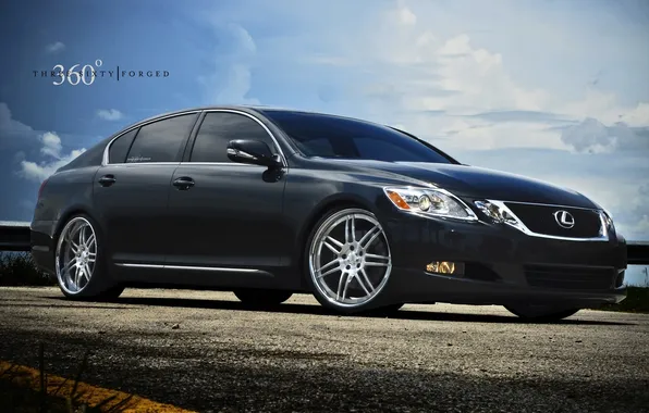 Picture black, Lexus, black, 360 three sixty forged