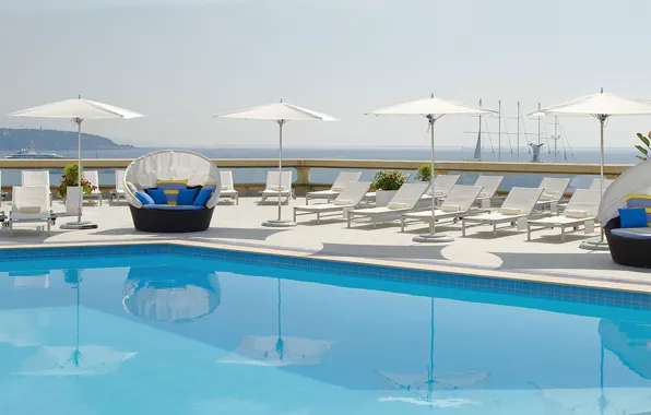 Picture the ocean, stay, pool, relax, exotic