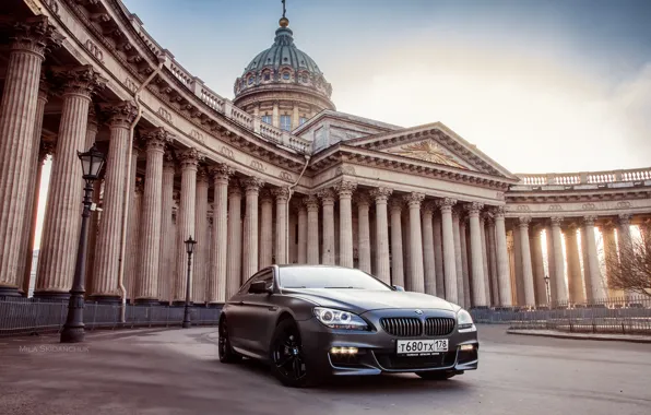 Car, machine, auto, bridge, city, fog, race, bmw