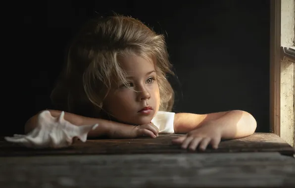 Picture girl, Mood, brooding, Natalia Ricci