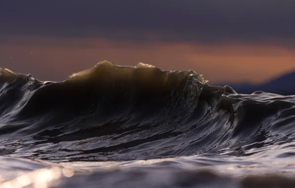 Wallpaper sea, storm, element, wave
