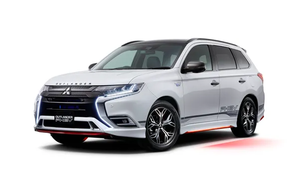 Mitsubishi, crossover, JP-spec, Outlander, PHEV, Accessorized, 2019