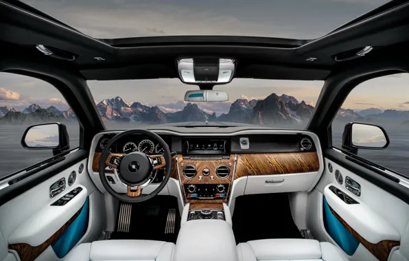 Rolls-Royce, salon, 2018, Cullinan