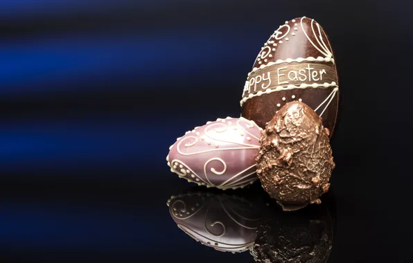 Egg, chocolate, candy, Easter