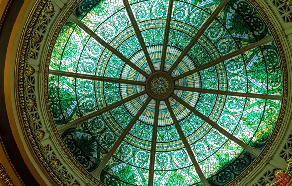 Glass, patterns, stained glass