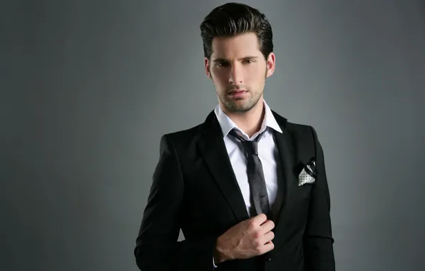 Picture look, guy, Business suit