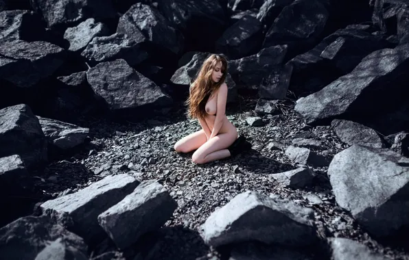 Sexy, boobs, rocks, nude, naked, Zabolotnev Myron