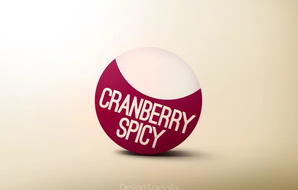 Picture design, style, creative, ball, art, quality, Laevsky, Cranberry