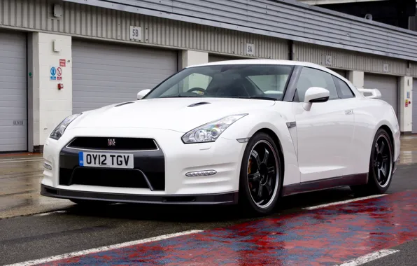 Wallpaper, White, Japan, Japan, Nissan, GT-R, Car, Auto