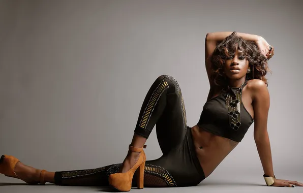 Girl, pose, background