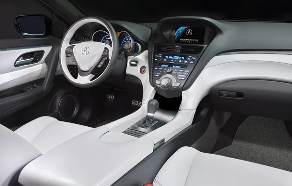 Picture auto, Wallpaper, 2010, salon, acura, zdx