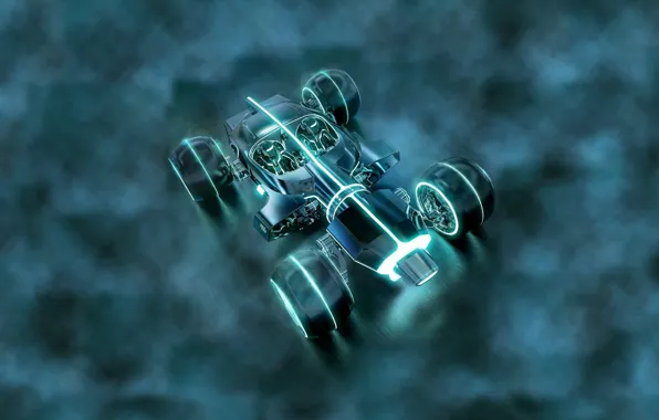 Picture Tron Legacy, The THRONE, MACHINE, FICTION, RACE