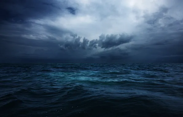 Winter, the sky, clouds, storm, Africa, The Indian ocean, Tanzania, Zanzibar