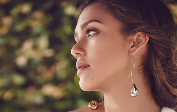 Picture look, girl, face, model, Jessica Alba, actress, latina