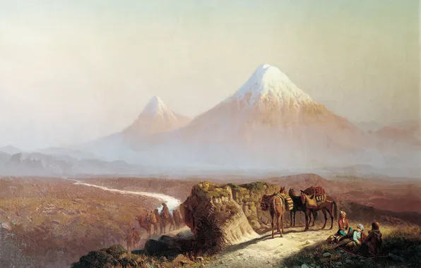 Picture picture, Zankovskaya, The Ararat