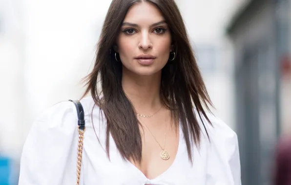 Background, model, hair, actress, model, hair, actress, Emily Ratajkowski