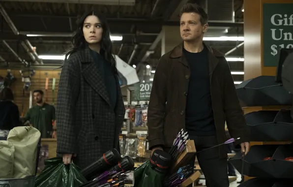 Hawkeye, Jeremy Renner, Marvel Studios, Hailey Steinfeld