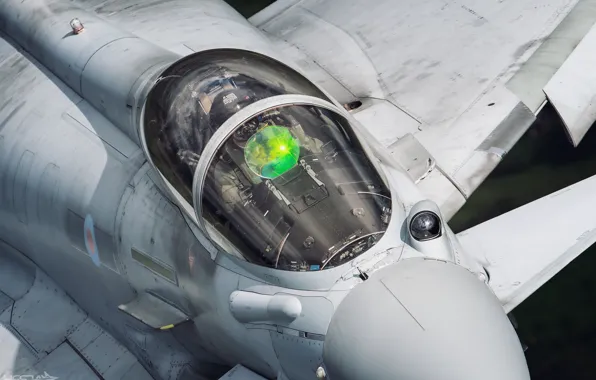 Fighter, Pilot, RAF, Eurofighter Typhoon, Cockpit, PGO, ILS, RL