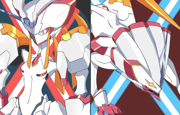 Collage, anime, Strelitzia, Darling In The Frankxx, Cute in France, Franks, Strelitzia