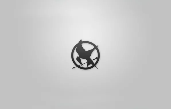 Picture logo, black, The Hunger Games
