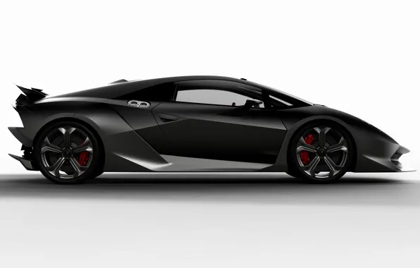 Picture Lamborghini, side view, Lamborghini Sesto Elemento, Elemento, Sesto