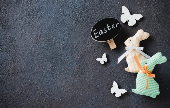 Holiday, toys, Easter, rabbits