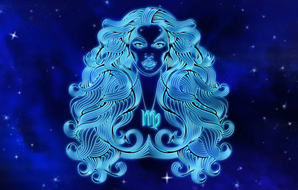 Girl, space, virgin, zodiac sign