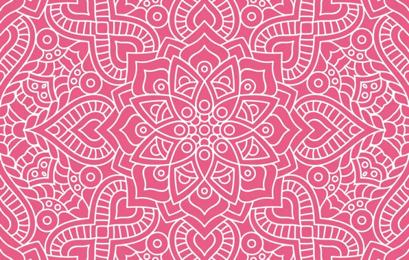 Texture, ornament, pattern, floral, seamless, dark pink