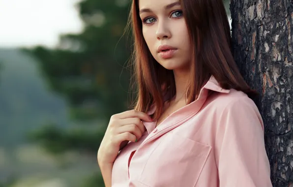 Portrait, Evgeny Bulatov, Lada Prusakova