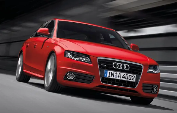 Car, red, Audi, Wallpaper, speed, red, sports car, car