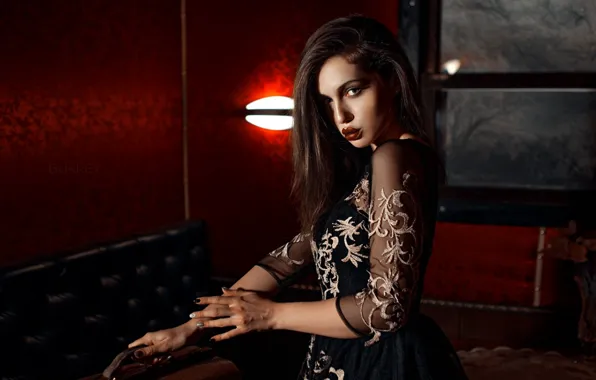 Look, girl, dress, Kirill Bukrey, Emilia Budaeva