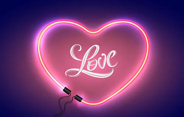 Picture light, love, romance, heart, love, happy, heart, Valentine's Day