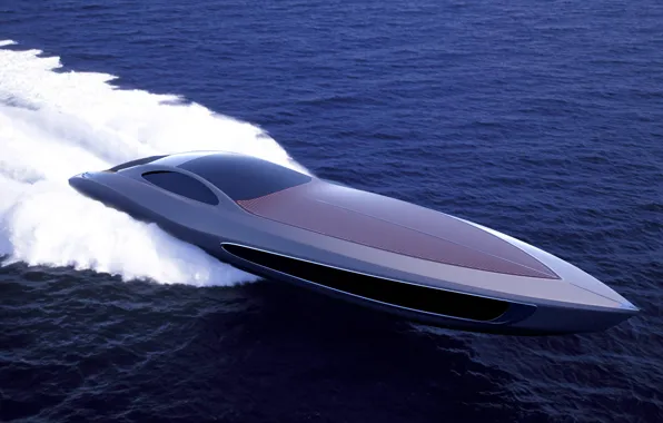 Foam, the ocean, quick, Gray Design, super yacht, Standart Craft 122
