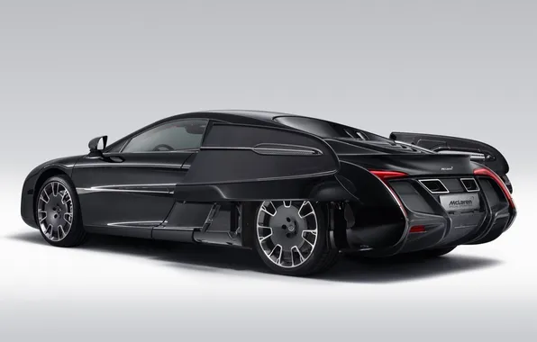 Picture Concept, background, McLaren, wings, the concept, supercar, rear view, McLaren