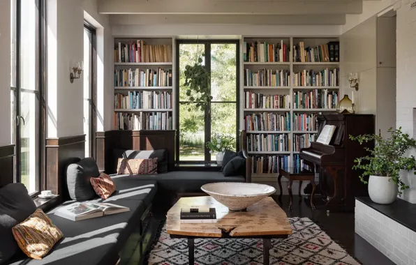 Remodelista - Sourcebook for the Considered Home | Book wallpaper,  Bookshelves, Book nooks